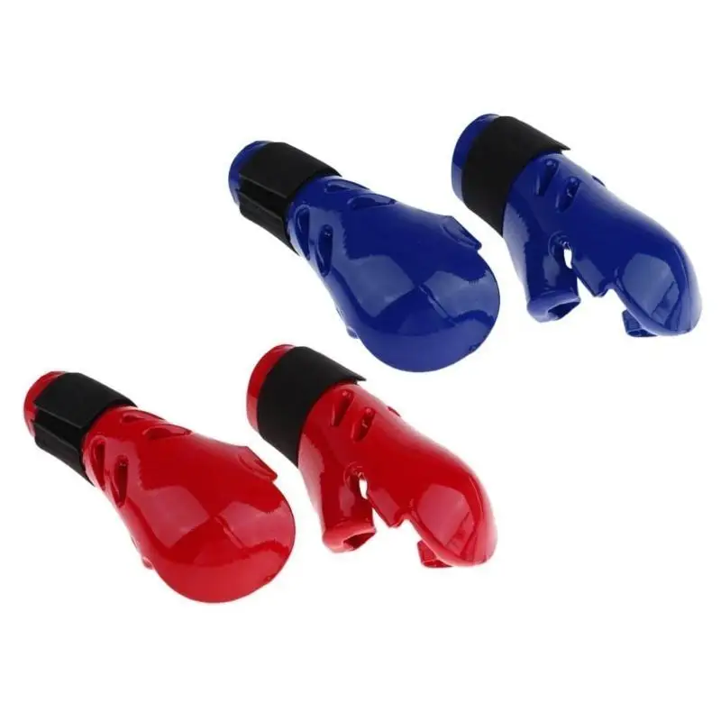 

R6FE спарринговые перчатки для тхэквондо, регулируемые защитные перчатки для каратэ, кикбоксинга, тренировочные защитные для для