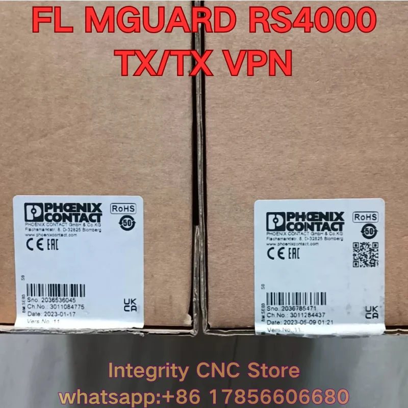 Brand new FL MGUARD RS4000 TX/TX VPN industrial switch 1053403 Need to negotiate price