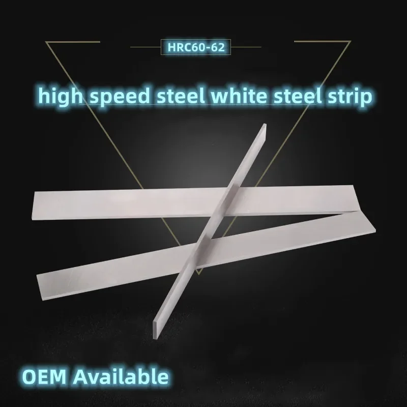 Alat pembalik baja putih Super keras, pisau baja kecepatan tinggi HSS pisau baja putih Super keras panjang 300mm 3x80x120 3X100X300 3x300x150 Tools 3x300x300