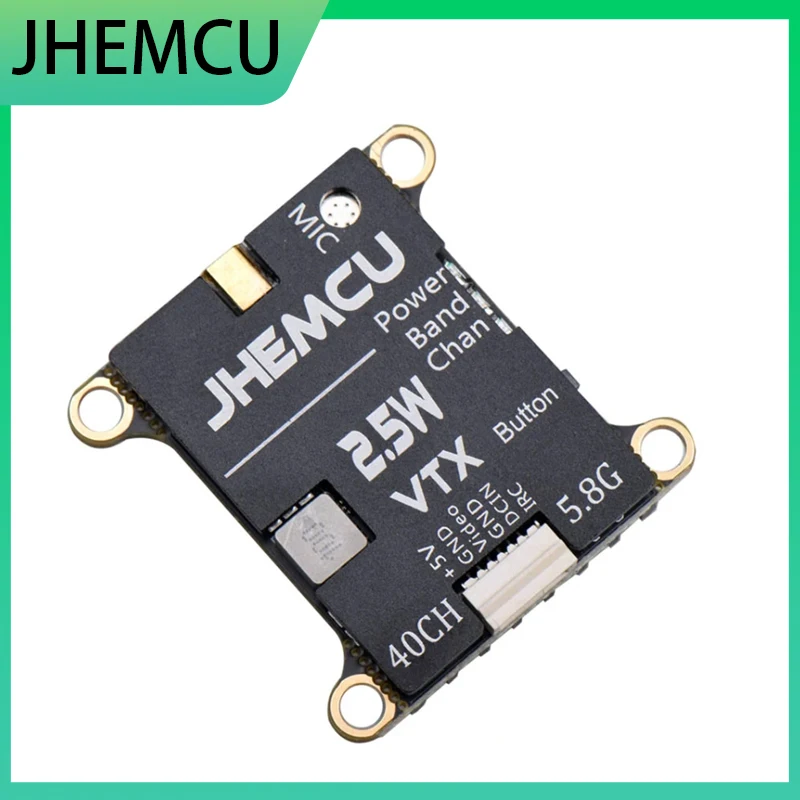 skycityfpv-jhemcu-25w-vtx-58g-40ch-transmetteur-reglable-microphone-integre-dissipateur-de-chaleur-2-6s-30x30mm-avion-fpv-longue-portee