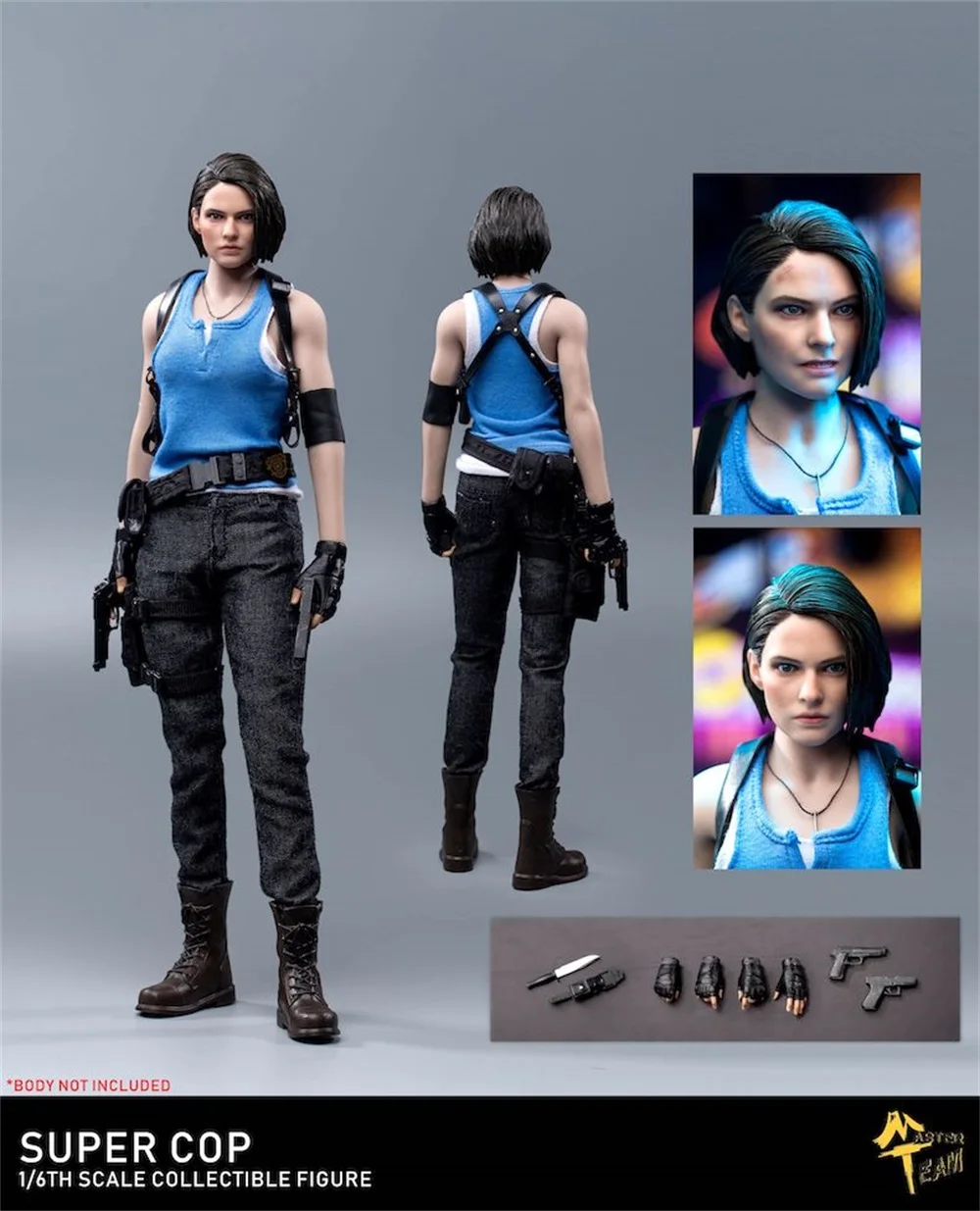 MTTOYS MT004 Scale 1/6 Female Lady Jill Evile of the Residents Game Charactor Full Set Gift Model For Fans Collect