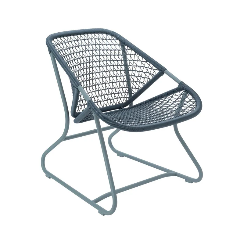 Nordic outdoor balcony armchair, seat, back-to-back woven hotel homestay garden chair, waterproof