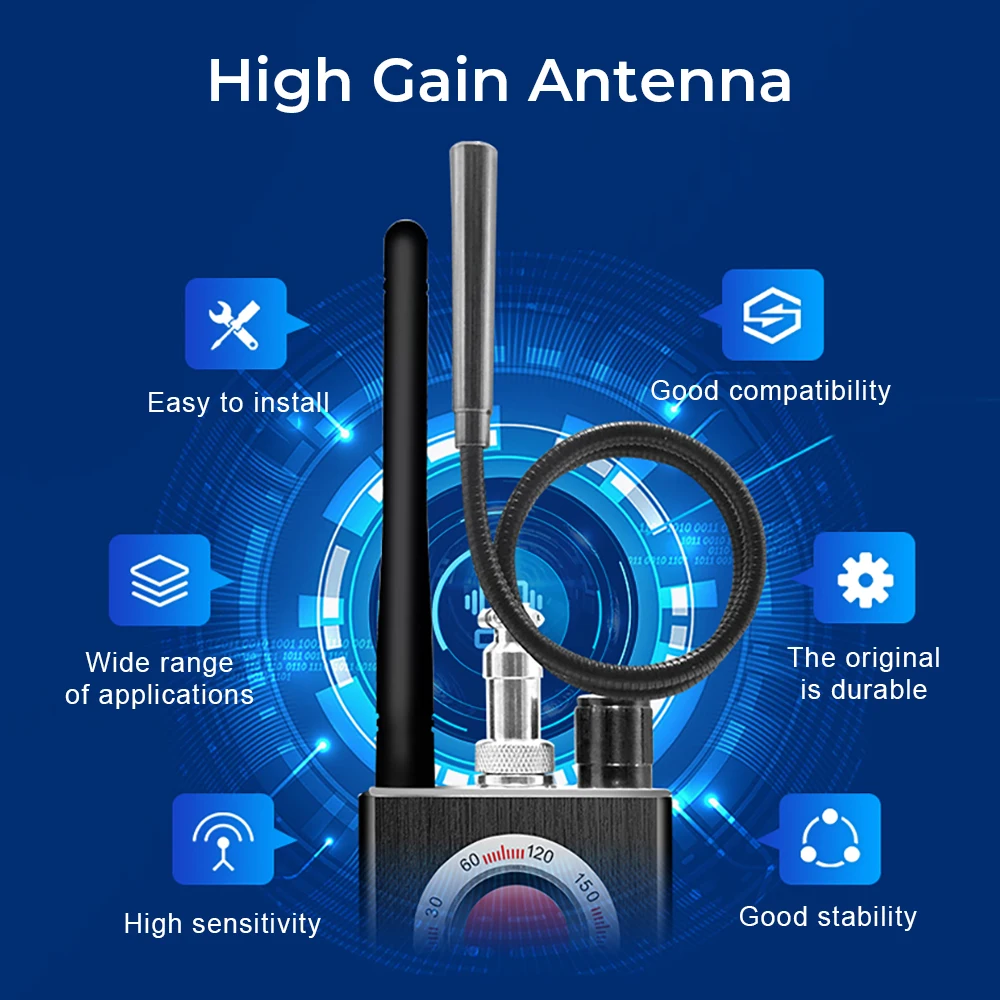 New Model Camera Detector Lens Bug 88 Anti Spy Hidden RF Signal Wireless Camera K99 GPS Tracker Magnetic GSM Device Scan Finder