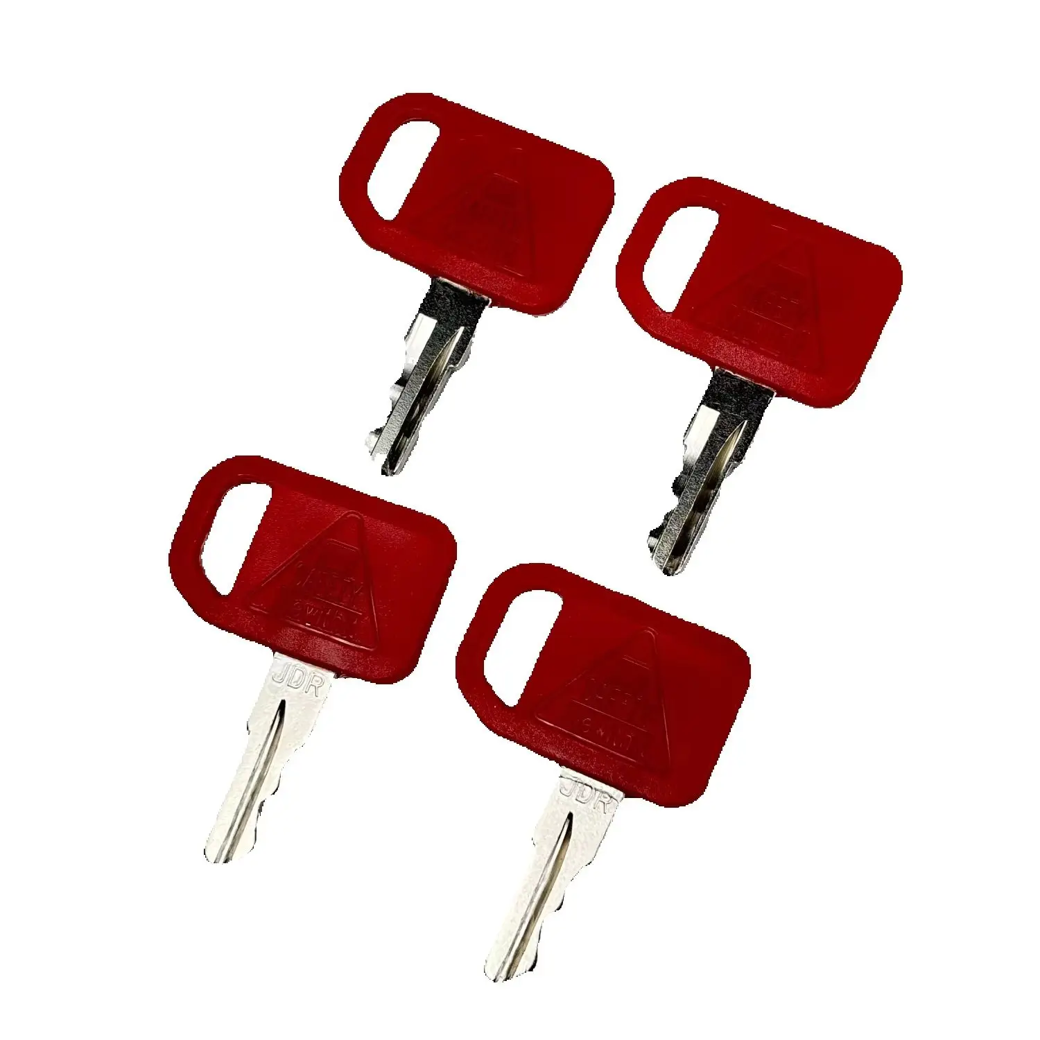 4Pcs Keys AT195302 For John Deere 1200 210C 210LJ 250D 310A 310C 410B 460E 410C 550B 700H 710D 1050J High Quality