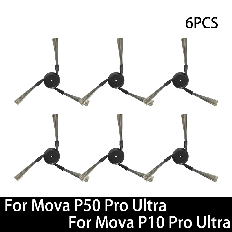 Reserveonderdelen voor Mova P50 Pro Ultra / Mova P10 Pro Ultra robotstofzuiger: hoofdborstel, zijborstel, HEPA-filter, dweil, stofzak, accessoires