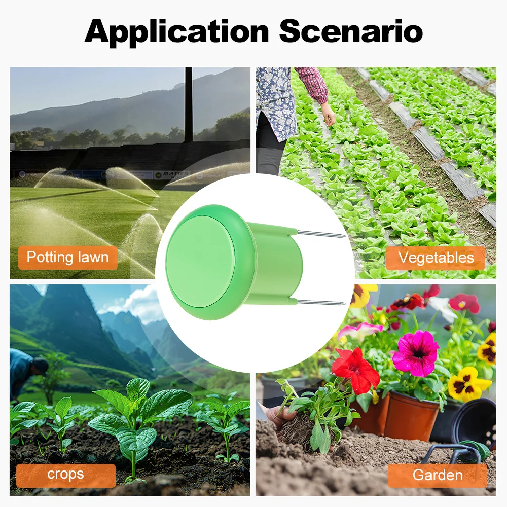 Tuya Zigbee smart Soil Sensor Planting Temperature and Humidity Meter Thermo Hygrometer Garden Automation Irrigation Detector