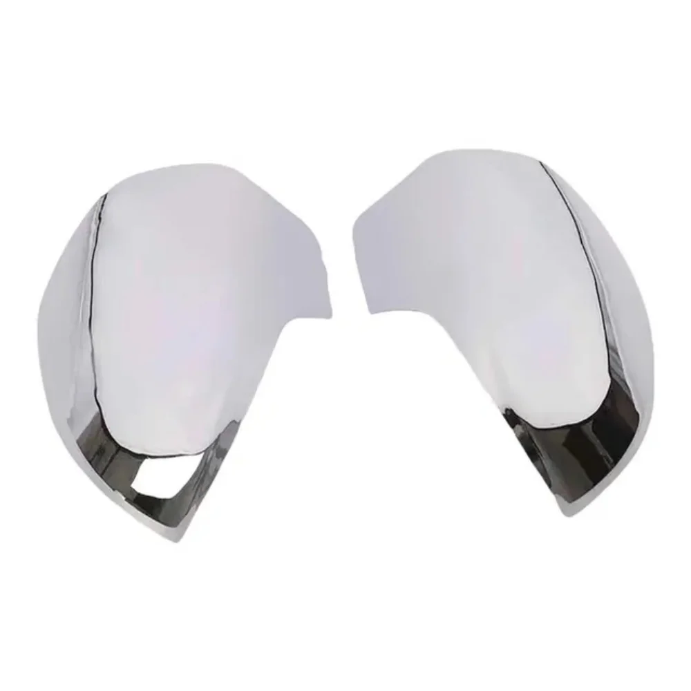 Door Mirror Shell For TOYOTA YARIS Vios 2013 2014 2015 2016 2017 2018 Chrome Silver Car Rearview Accessories Protective Cover view 5