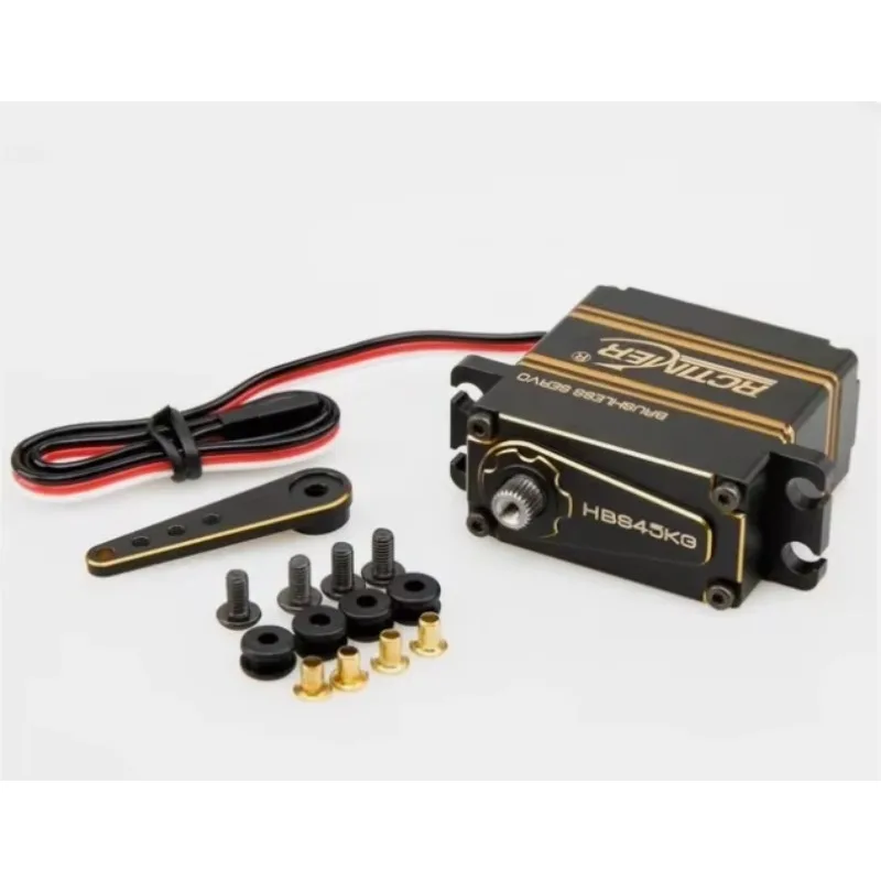 RoRuSRCTimer Aluminum Magnetic Encoder Brushless Servo 45KG HBS45 Fast Response For 1/8 1/10 Rock Crawler Car Robot Traxxas Scx1