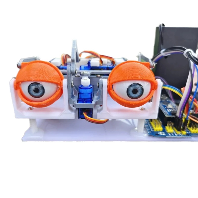 

AT93-Robot For Arduino Mobile Robot Machine Biomimetic Eyes Robotics Science Experiment Boy Program Toy STEM Kit