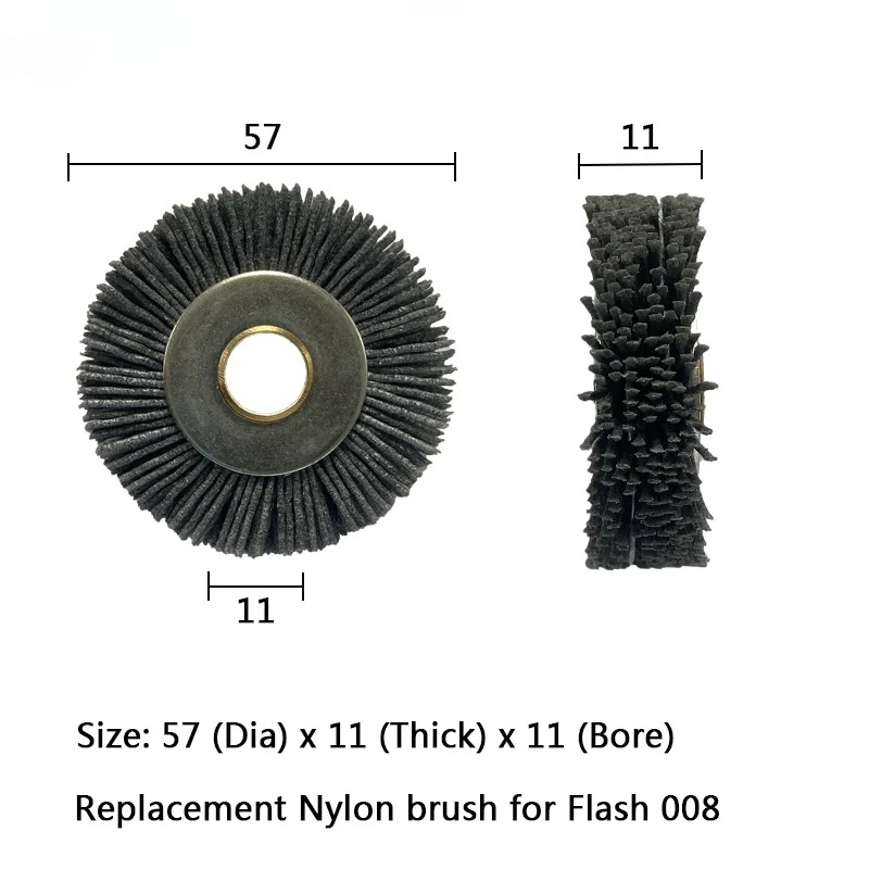 

Нейлоновая щетка для SILCA Flash 008 57x11x11 C, станок для резки ключей послепродажного обслуживания, слесарные инструменты