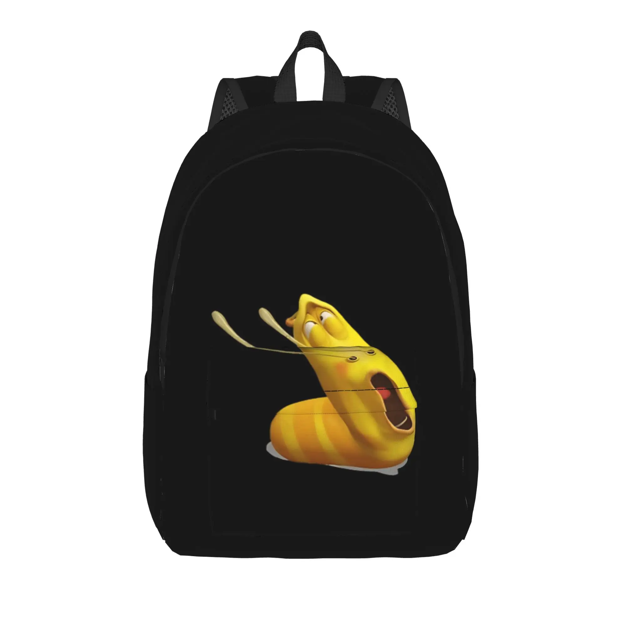 Larva Book Pack Back to School Season cartoon bug graphic  Super Quality Backpack