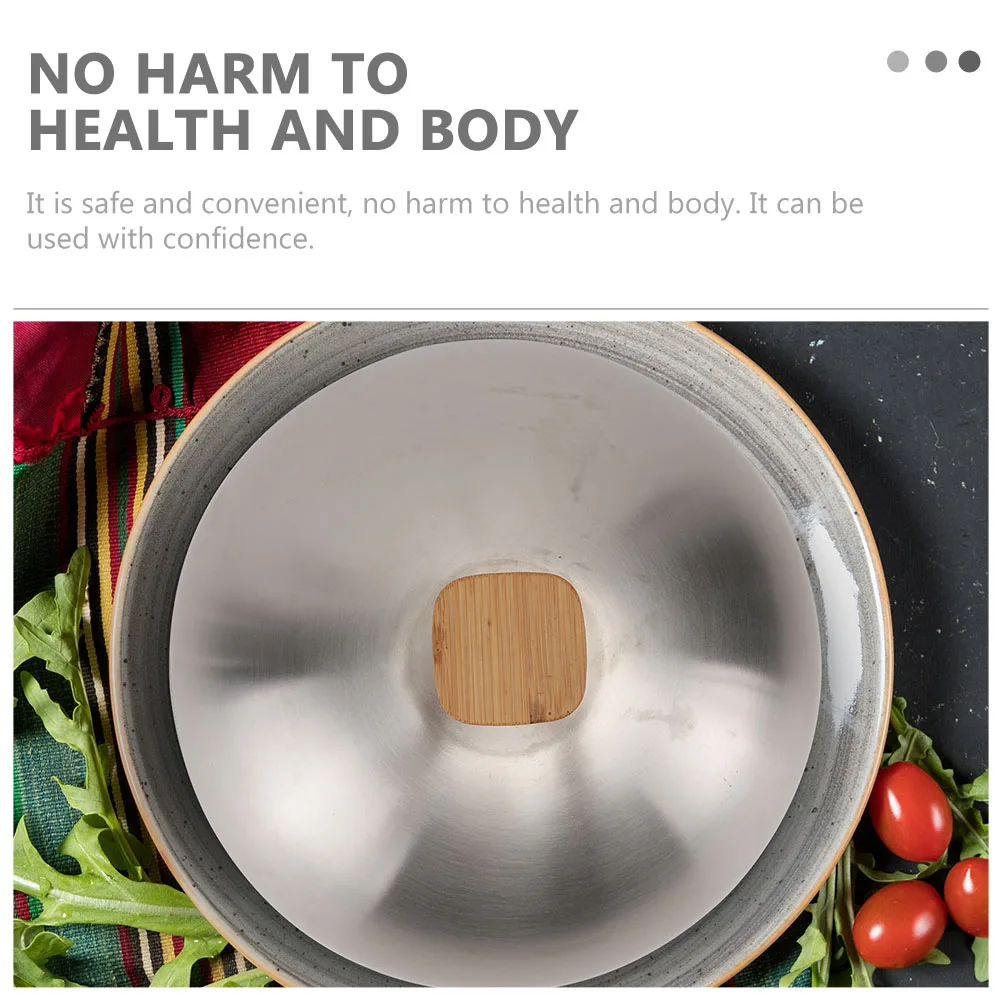 

Stainless Steel Food Insect Proof Dust Proof Mosquito Proof Meal Cover Kitchen Supply Fresh Keeping Steak Cover Fruit Bowl