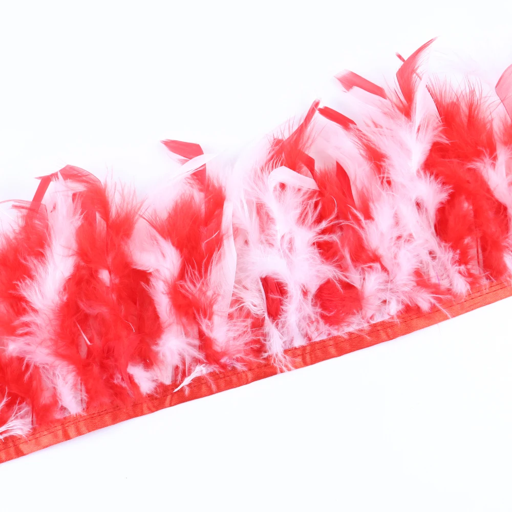 Pita Rumbai Bulu Kalkun Marabo - Feather Trim Marabou ulasan dan harga
