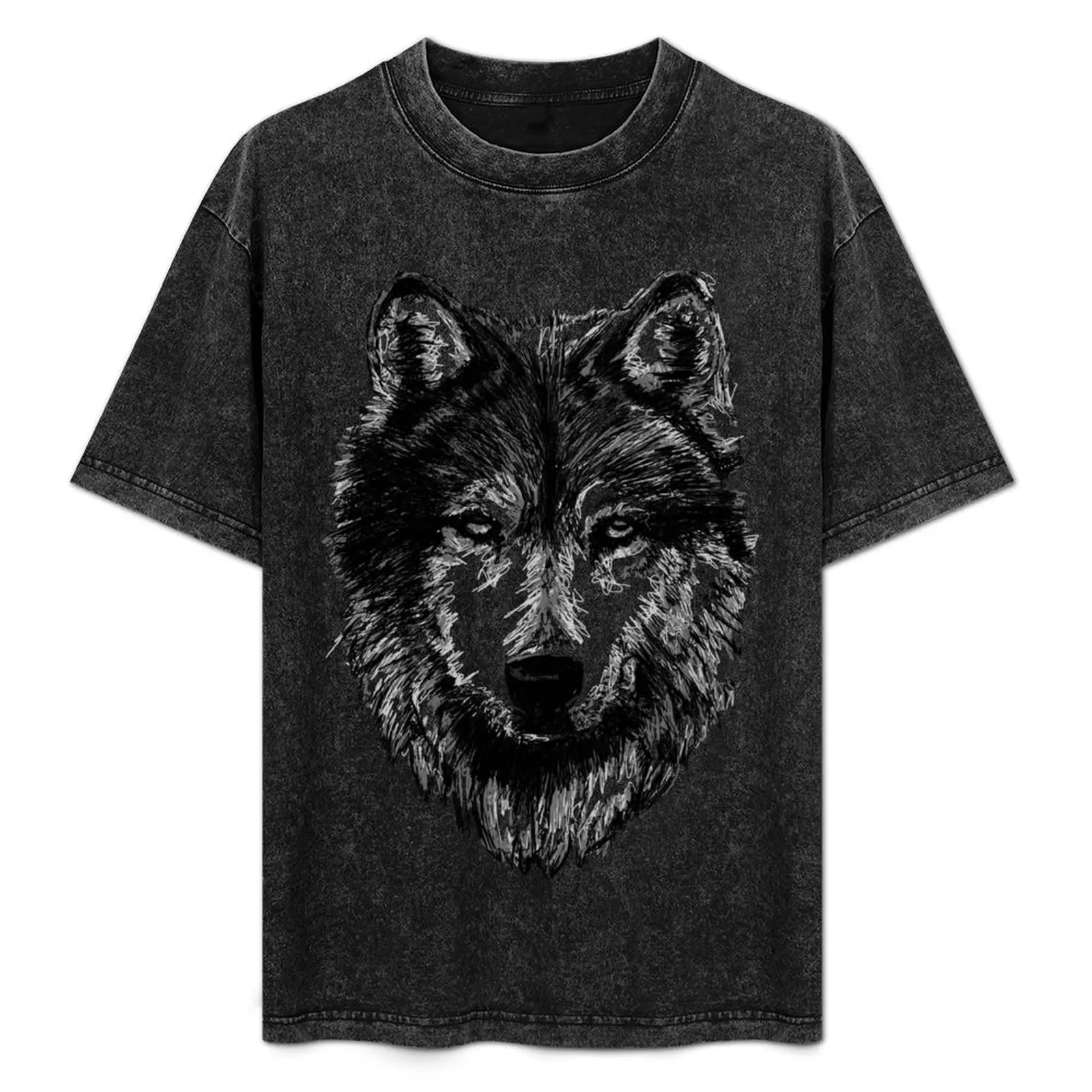 

Timber Wolf T-Shirt Large Size Casual Tee Shirt