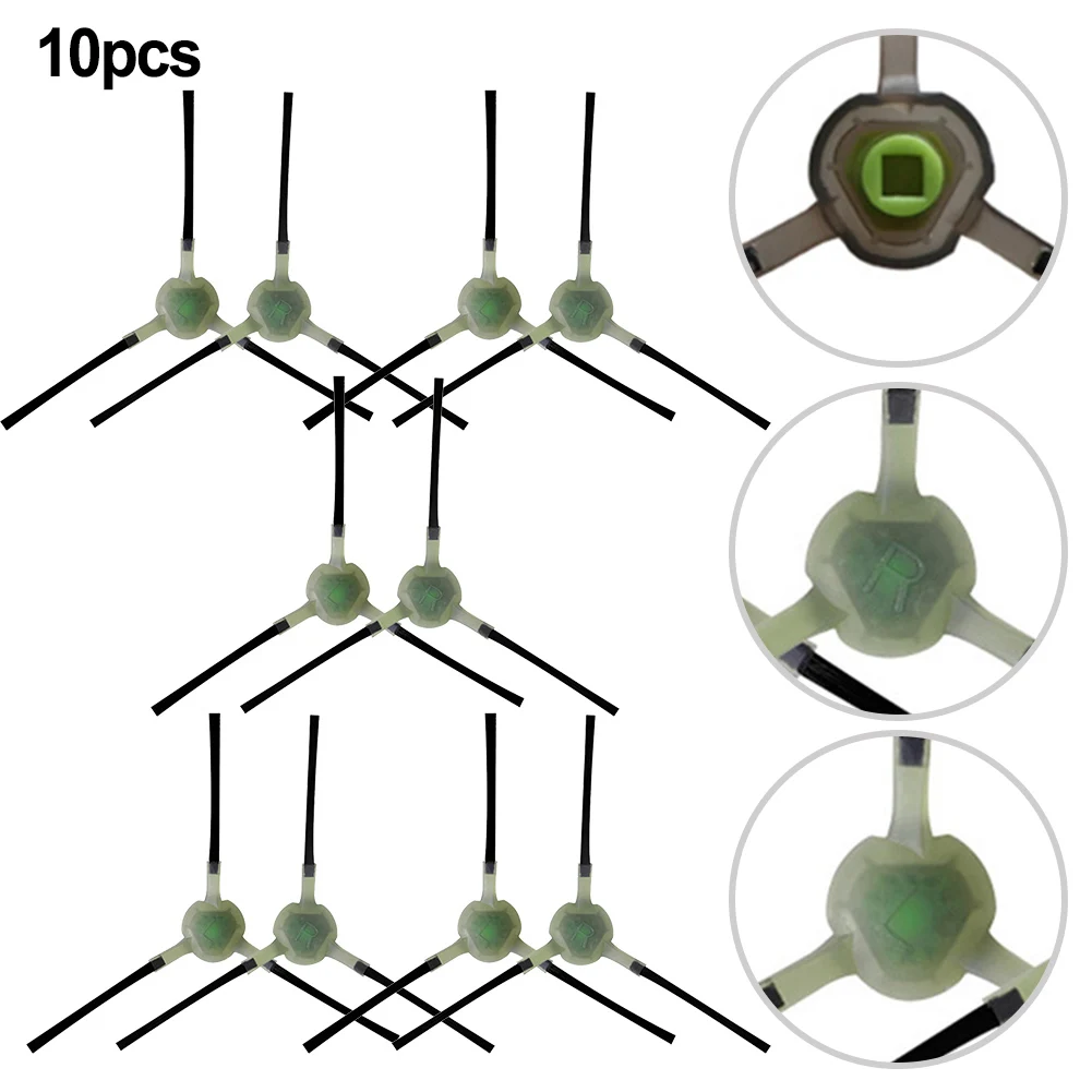 10pcs Vacuum Cleaner Side Brushes Replacement Parts For Lefant M310C Robot Vacuum Cleaner Spare Accessories