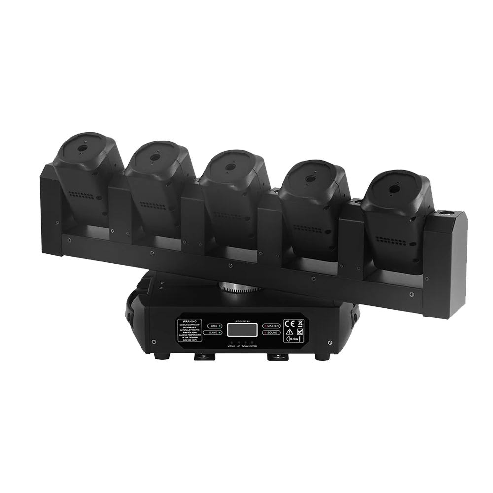 

Sunart 5 Fingers Moving Head Bar RGB 3 in 1 Colors Stage Effect Lighting For DJ Disco Parties Night Clubs DMX Fixture