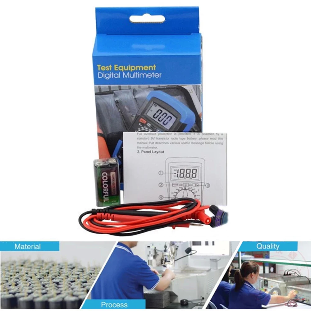 DM6013L デジタルコンデンサテスター高精度 200pF 〜 20mF 静電容量コンデンサ測定メーター LCD バックライト測定ツール