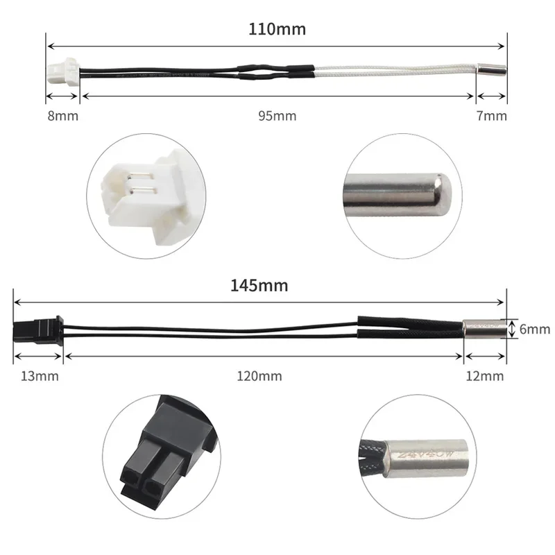 Pro průša mk4/xl měď titanu slitina hrdlo hotend souprava vysoký teplota odolnost vysoký rychlost knihtisk pro průša mk4