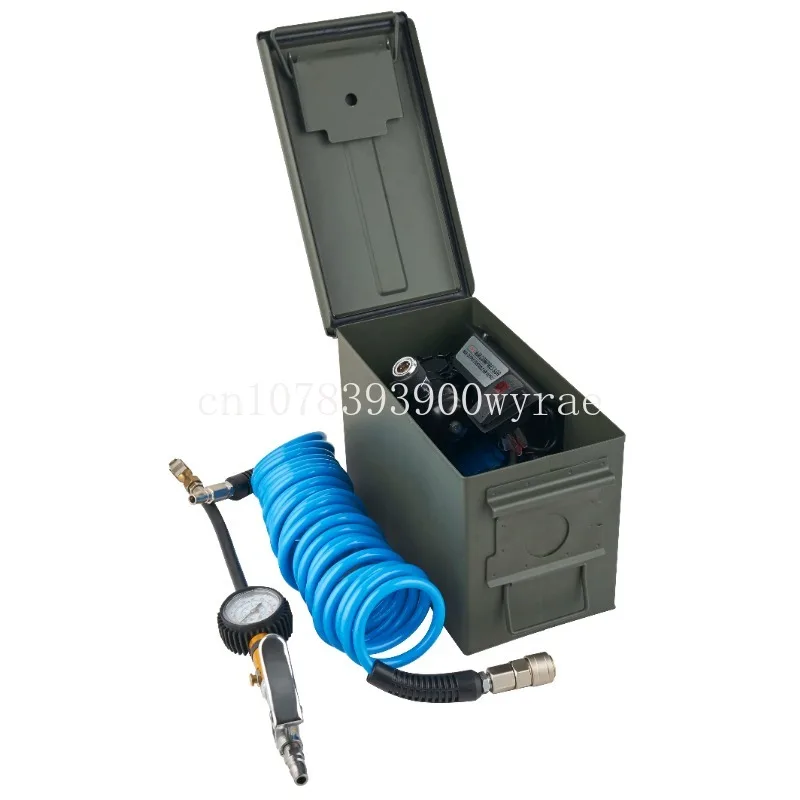 4x4 car tire inflator plastic box for off-road use, Yurui 12V Arb air compressor, car truck tools