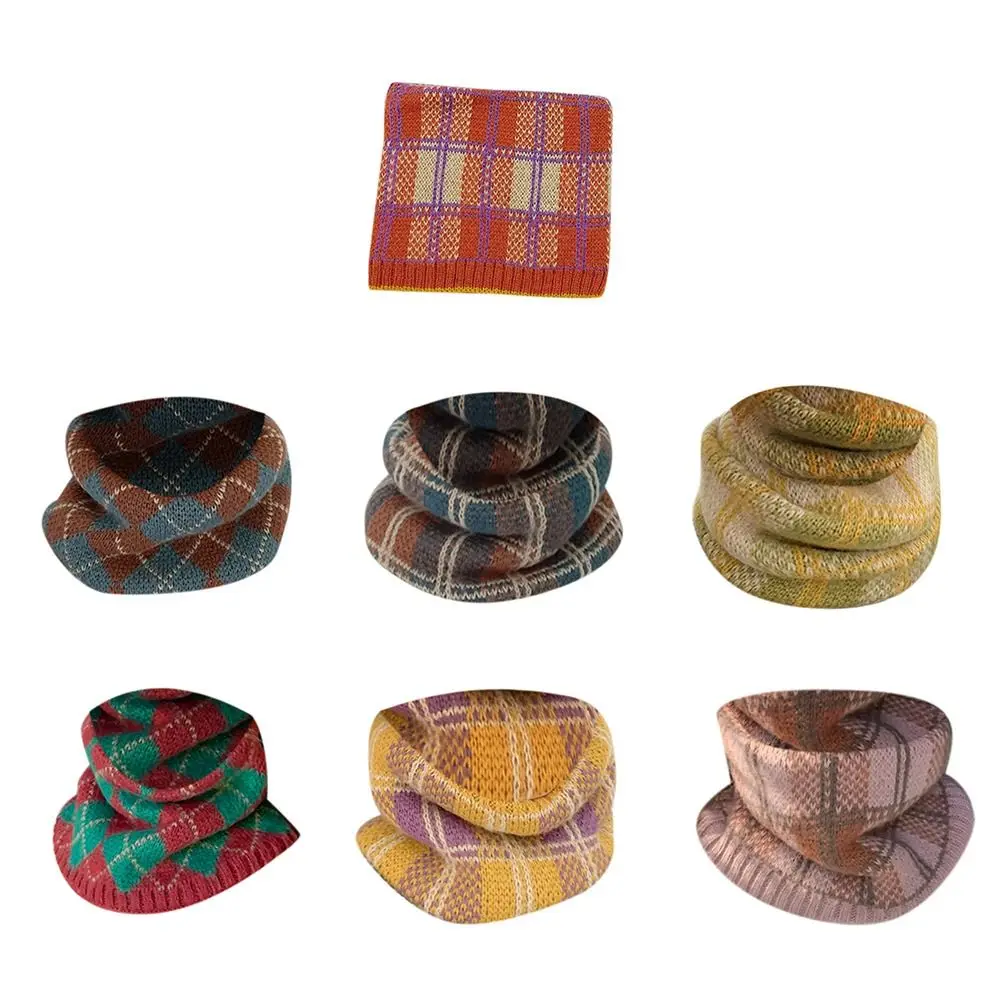 Thickened Baby Thermal Neck Warmer Windproof Coldproof Elastic Children Kids Winter Scarves Soft Snood Cowl Tube Autumn Winter