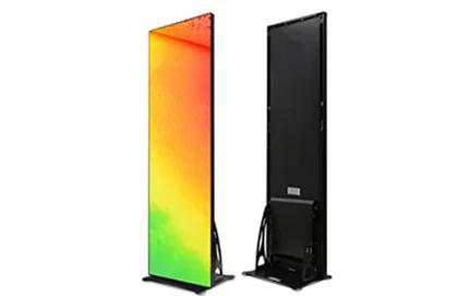 Auf Lager verfügbares Poster-Display mit stehendem LED-Bildschirm für Werbung