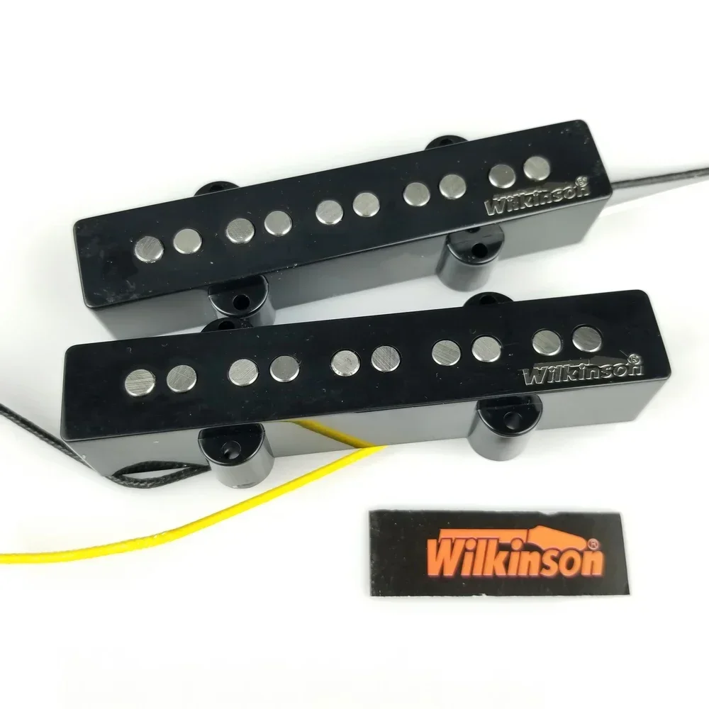 Wilkinson Vintage Style 5 String JB Electric Bass Pickups Five String Jazz Bass Pickups WBJ5N+WBJ5B Made in Korea