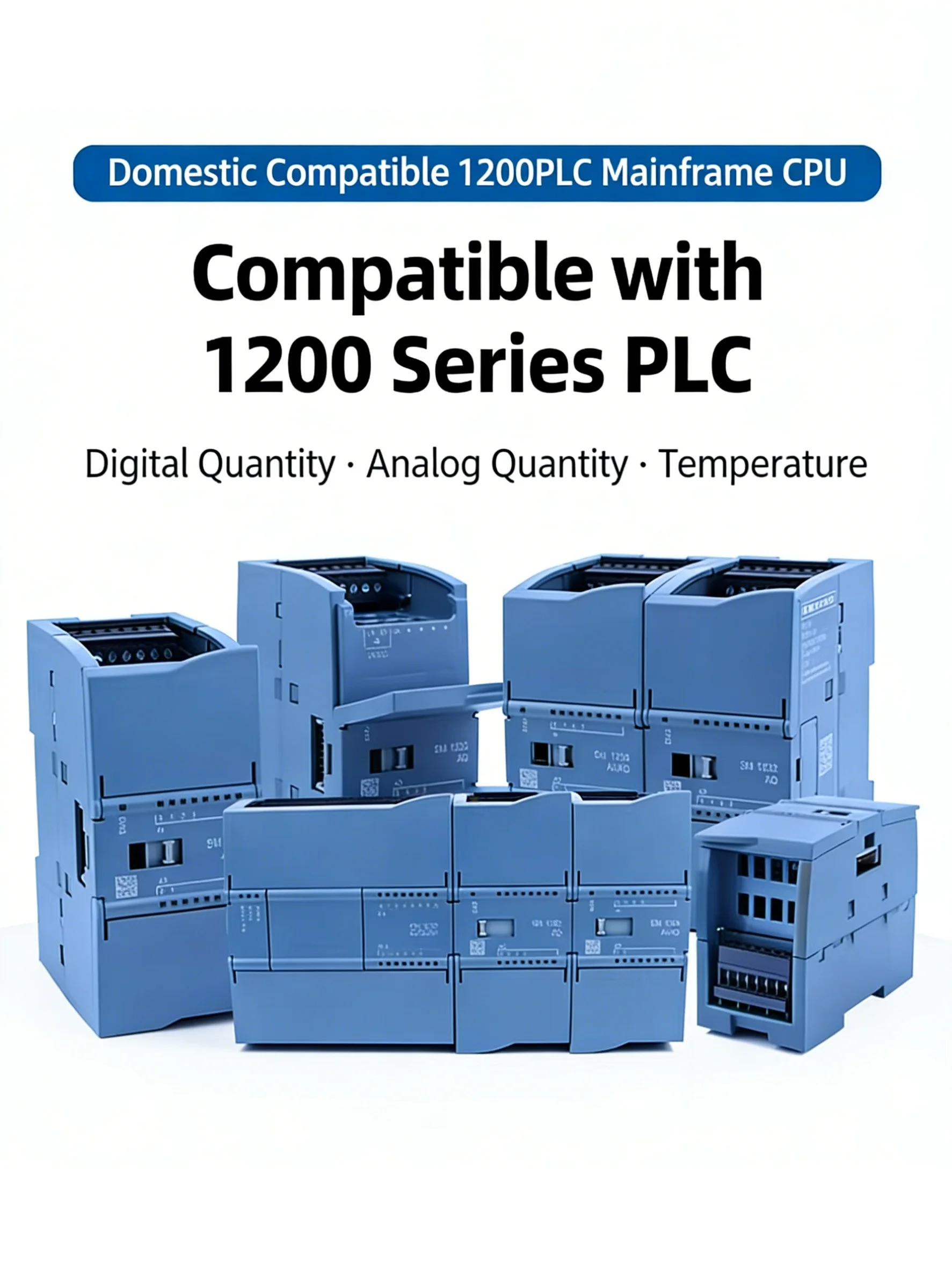

Compatible with Siemens S7-1200 PLC Expansion Module 1221 Digital 1222 1223 Analog 1231 1232 1234 TC RTD Transistor Relay