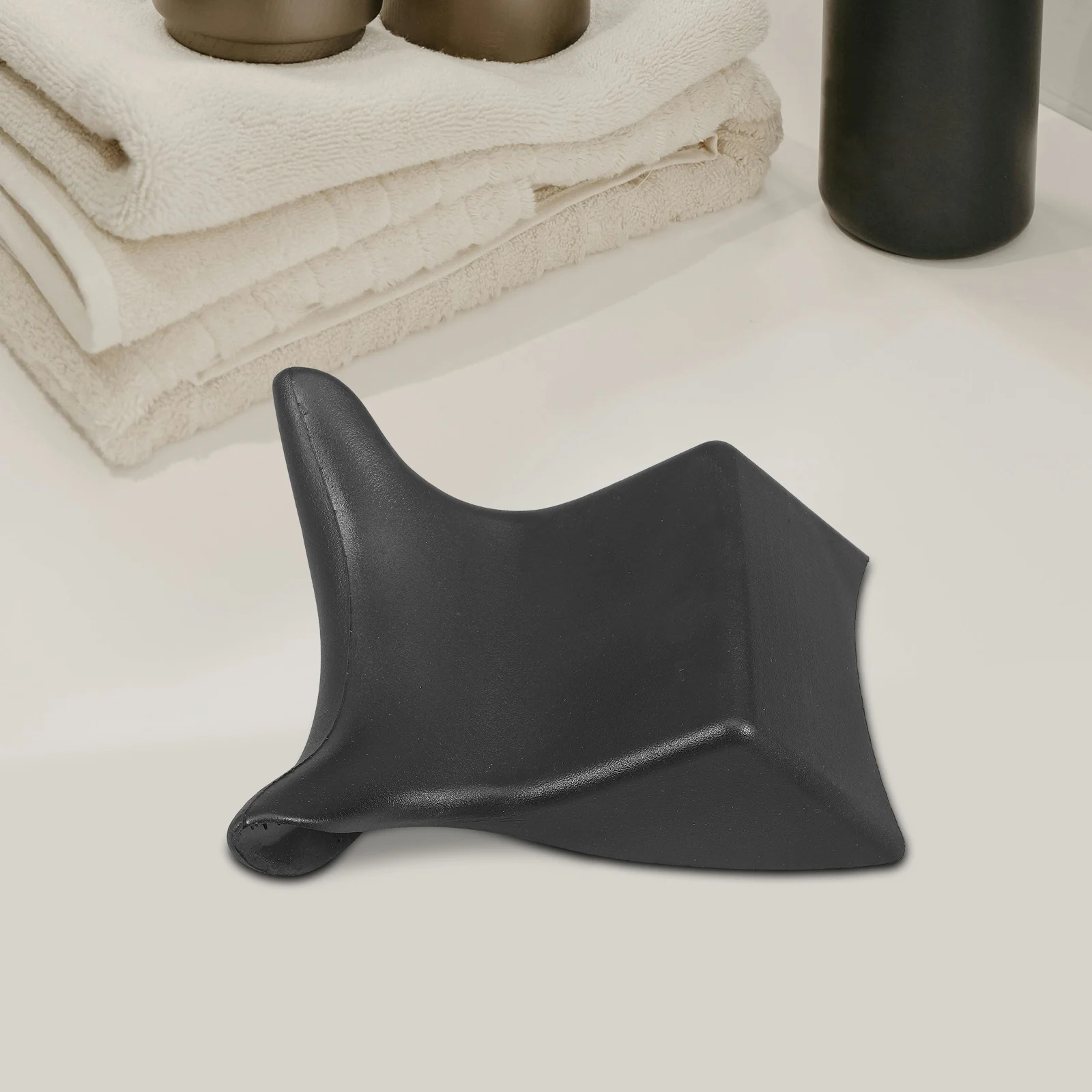 

Shampoo Pillow Head Neck Rest Basin Hair Salon Bowl Cushion Black Spa Pillows Tub Safe Washing Reusable
