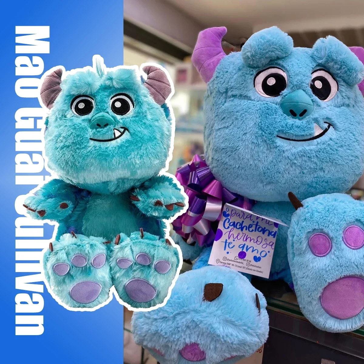 

Фильм аниме Университет монстров плюшевая игрушка Салливан 9-дюймовая милая мягкая кукла украшение дома детская на складе