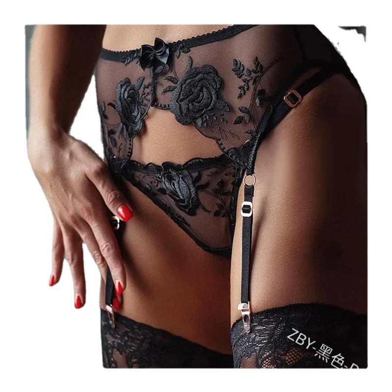 Sexy Panties Women Underwear Embroidery Club Party Briefs Hollow Out Lace Sexy G-string Lingerie Thong Mujer New