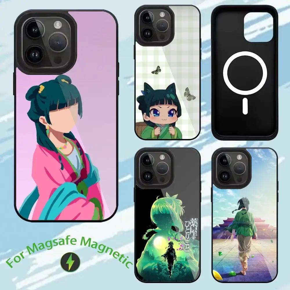 

Anime A-Apothecary Diaries Phone Case For iPhone17,16,15,14,13,12,11,Plus,Pro,Max For Magsafe Wireless Charging case