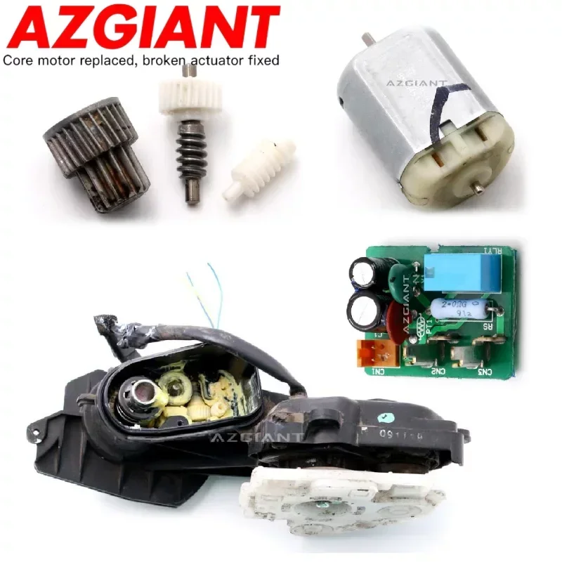 Geunine Door Side Mirror Motor for Honda Civic Crider CITY Fit Jazz Rearview Repair Kit Actuator Gears Circuit Board