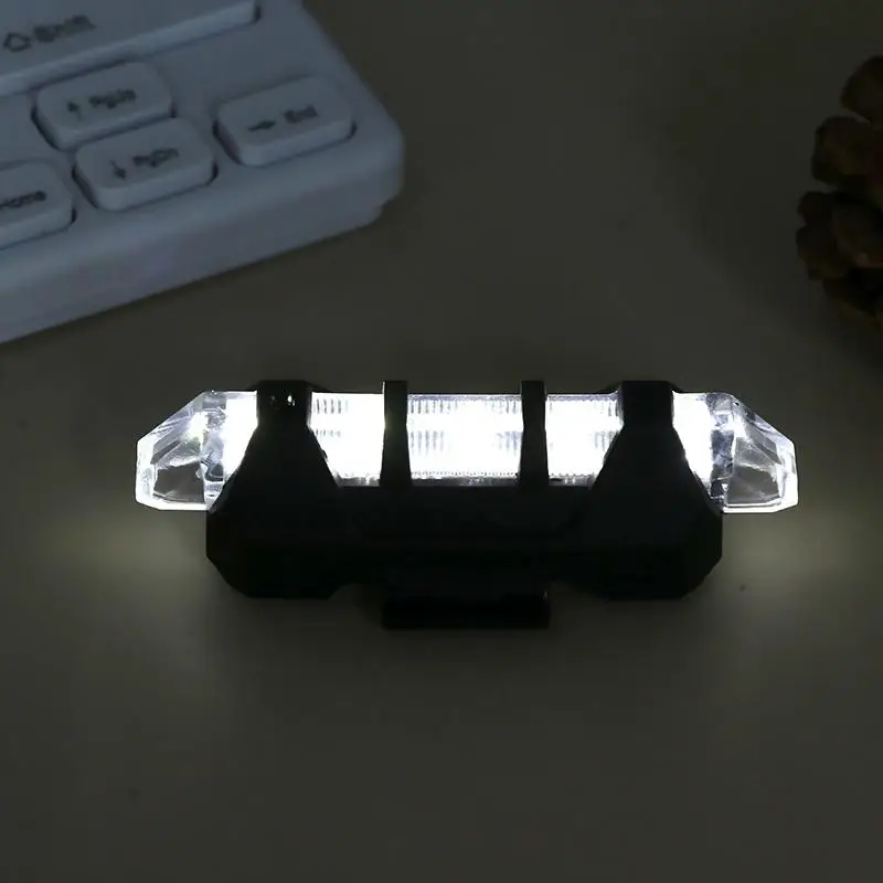 USB Rechargeable Waterproof Bike Taillight Outdoor Night Cycling Light Night Warning Light For Mountain & Road Bike Accessories