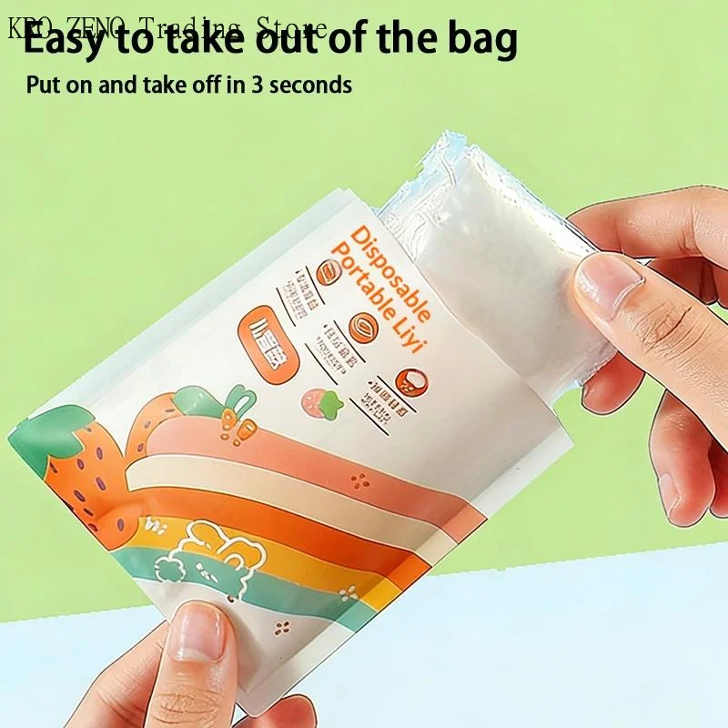🔝Kids Disposable Raincoat EVA Long One Piece Waterproof Poncho Lightweight Hooded for Outdoor Picnics School Commuting✨