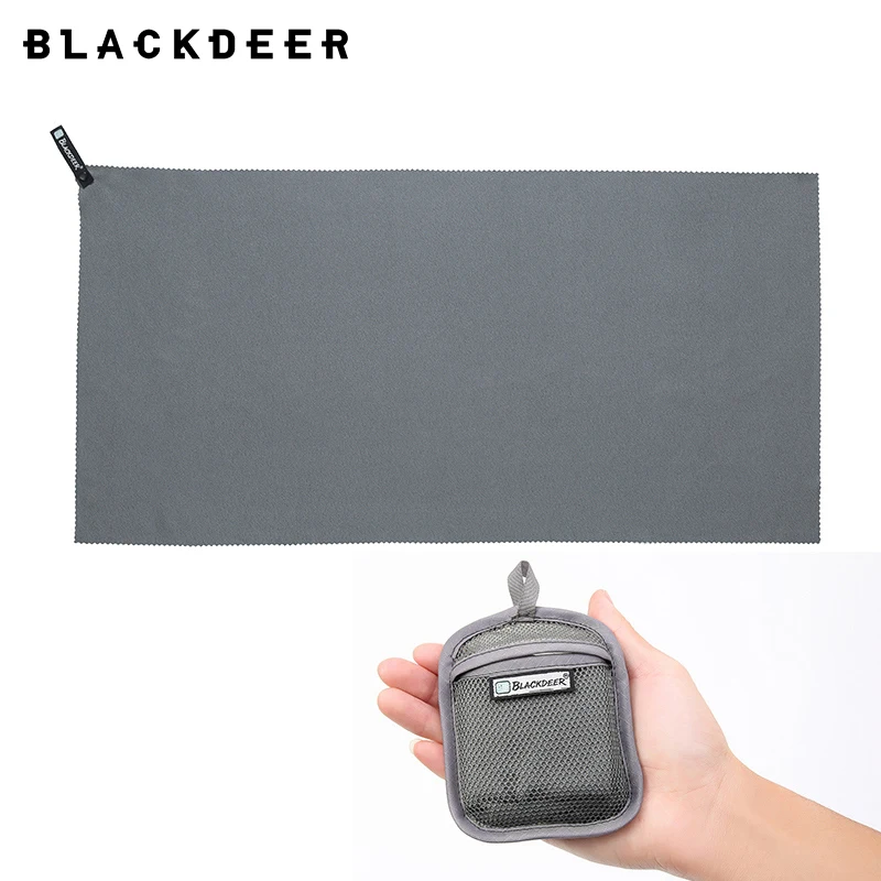 ブラック鹿-速乾性抗菌タオル,超軽量,キャンプ,コンパクト,顔,マイクロファイバー,アウトドア,ハイキング,旅行