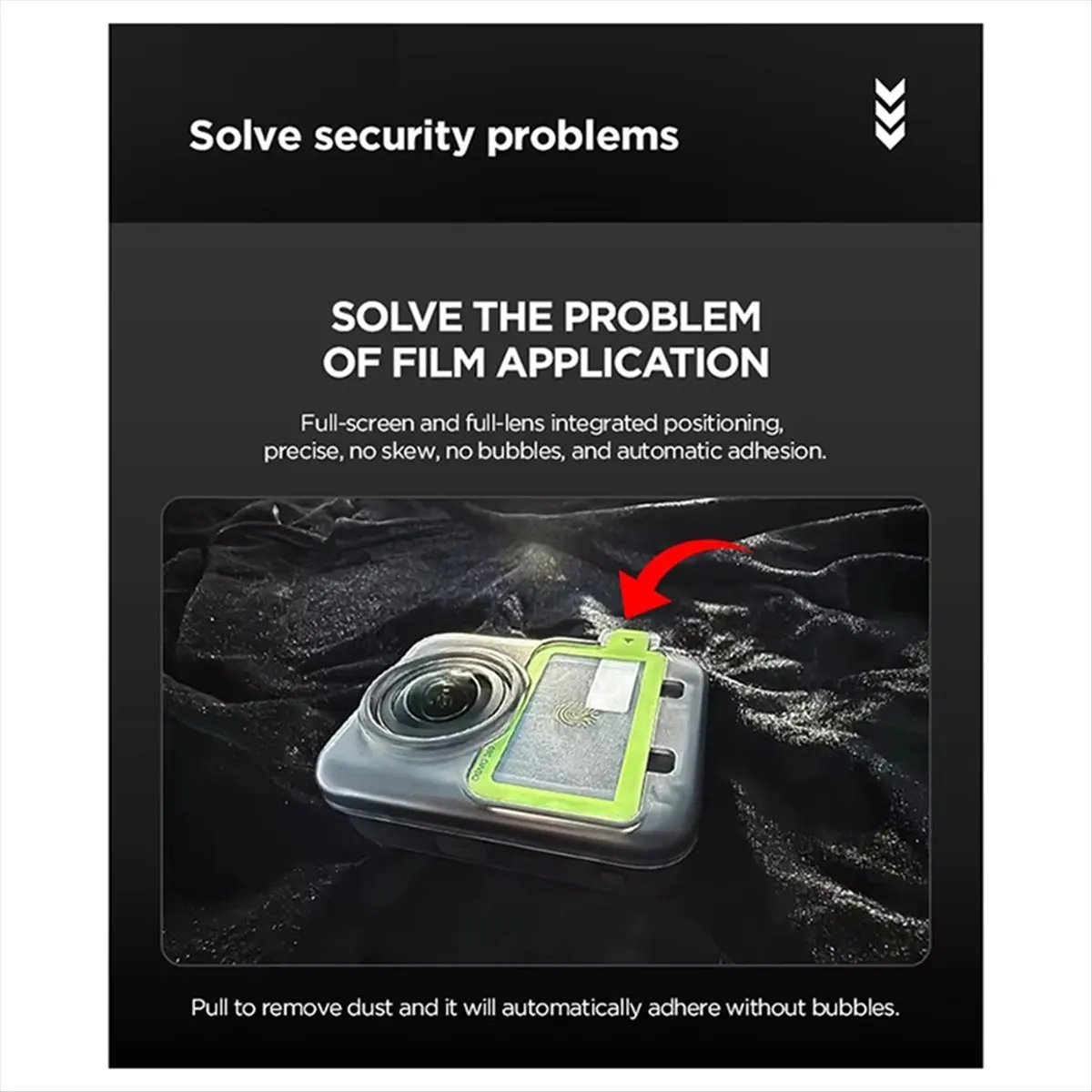 《Factory Direct》New Screen Protector for 360 9H Tempered Glass Camera Anti-Scratch Protective Film for 360 Accessories
