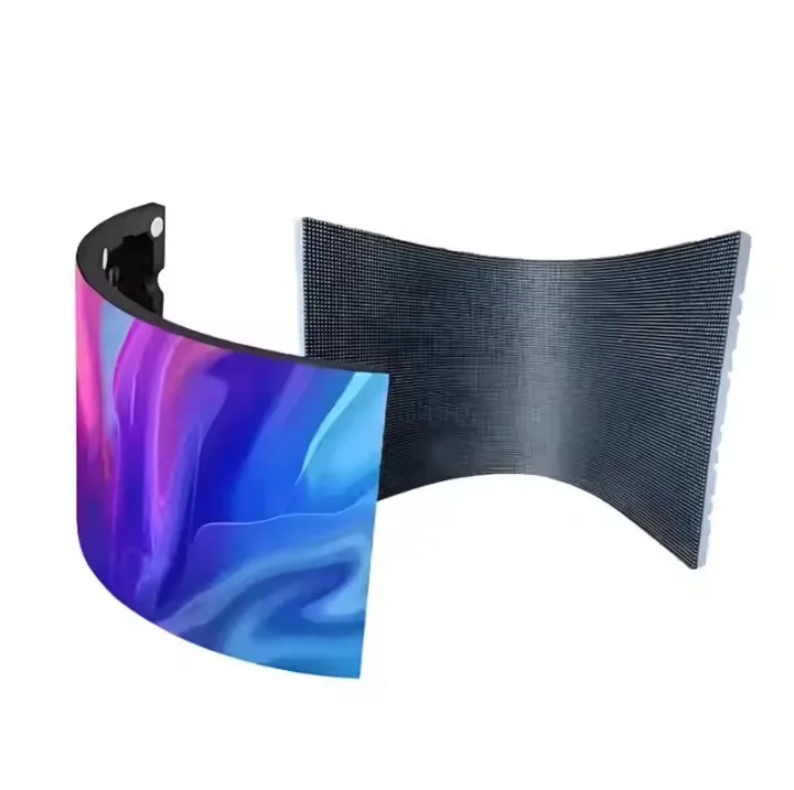 P2.5 Flexible LED Display Module HDR High Refresh Curved Indoor Commercial LED Screen Panel
