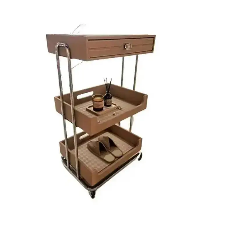 Tattoo Utility Trolley Spa Salon Cosmetic Beauty Rolling Salon Trolley Medical Luxury Carrito Auxiliar Salon Furniture BL50ST