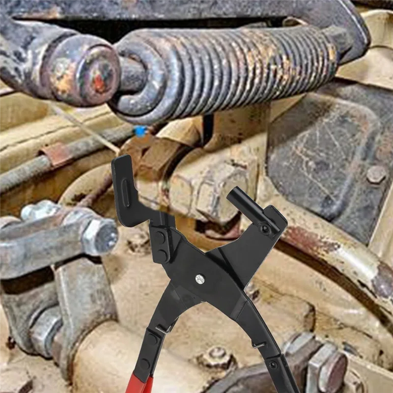 

Car Exhaust Hanger Removal Plier Special Disassembly Tool Rubber Pad Tire Puller Tool Car Exhaust Removal Set