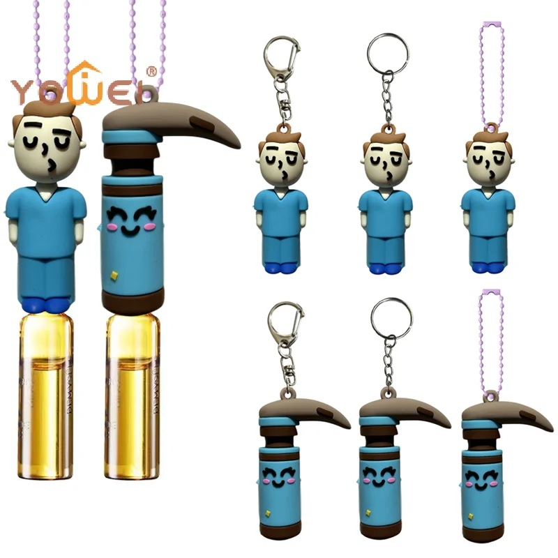 Latest Ampoule Bottle Opener Keychain Rubber Bottle Breaker Cutter Aid Medication Vial Breaker Tool For Home Nurses And Doctors