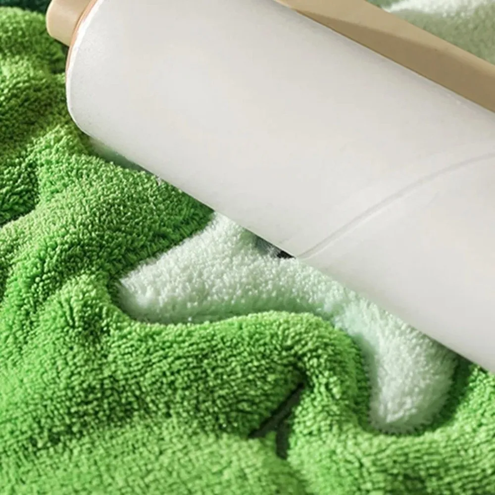 New Cartoon Hand Towel Absorb Water Coral Velvet Kitchen Handkerchief Thickened Hanging Bathroom Kerchief Kitchen