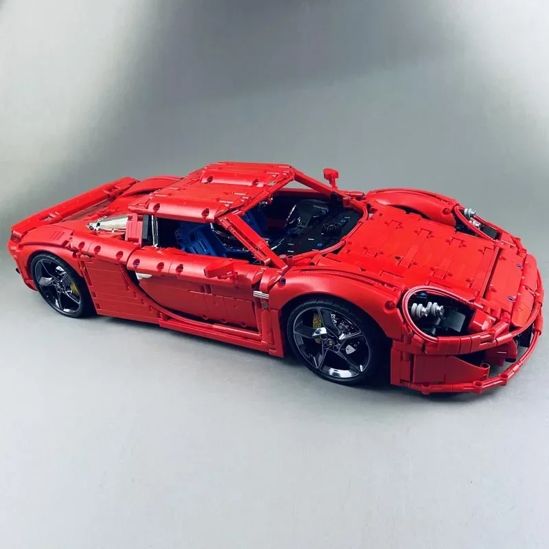 New MOC-131400  1:8 Scale GT Sports Car Model Building Toy Building Block 3790PCS Fits The 42143 Brick Kids Toy Birthday Gift