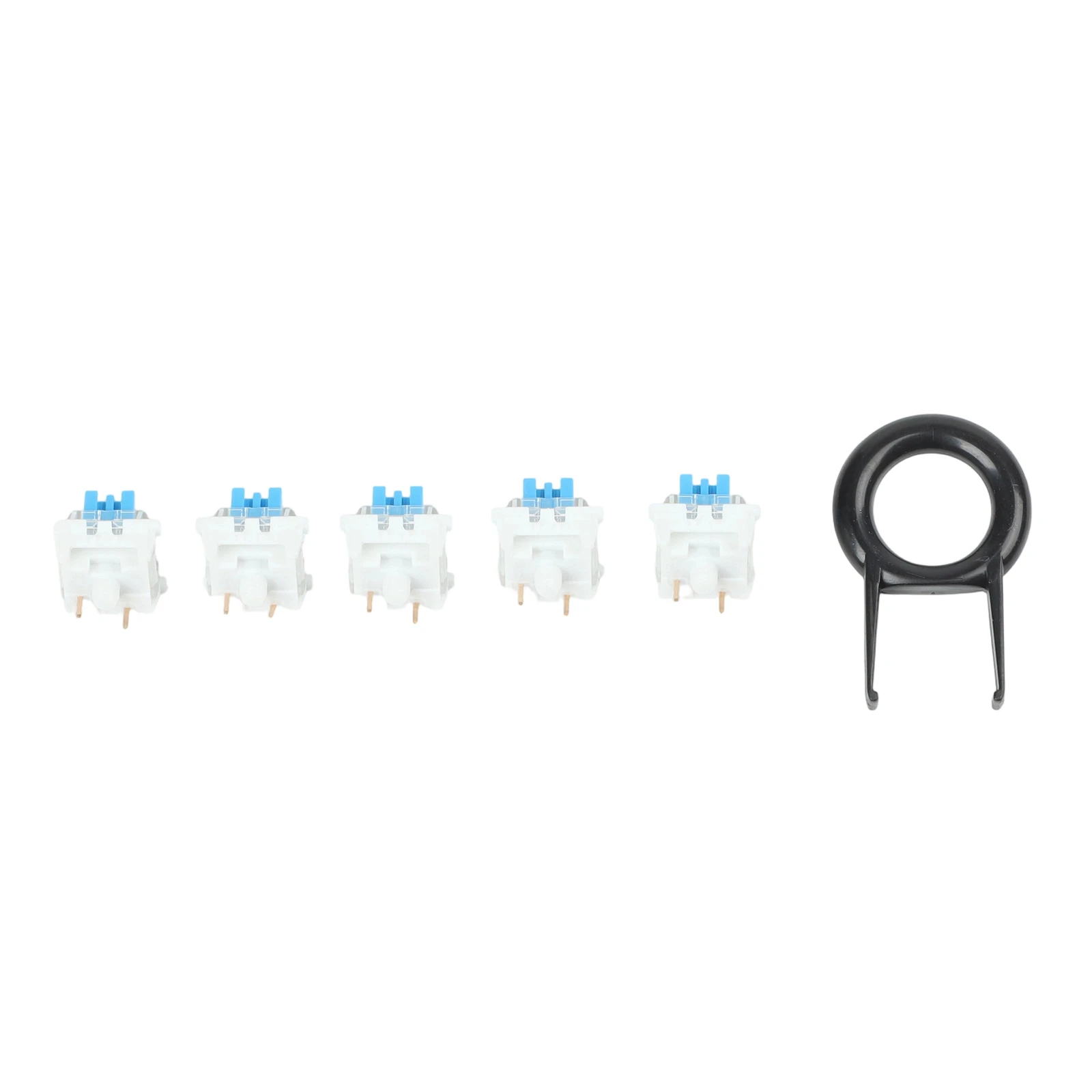 Pre-lubricated Mechanical Switches Optimized Stem Design Pronounced Bump Smooth Operation Switch Accessory Blue