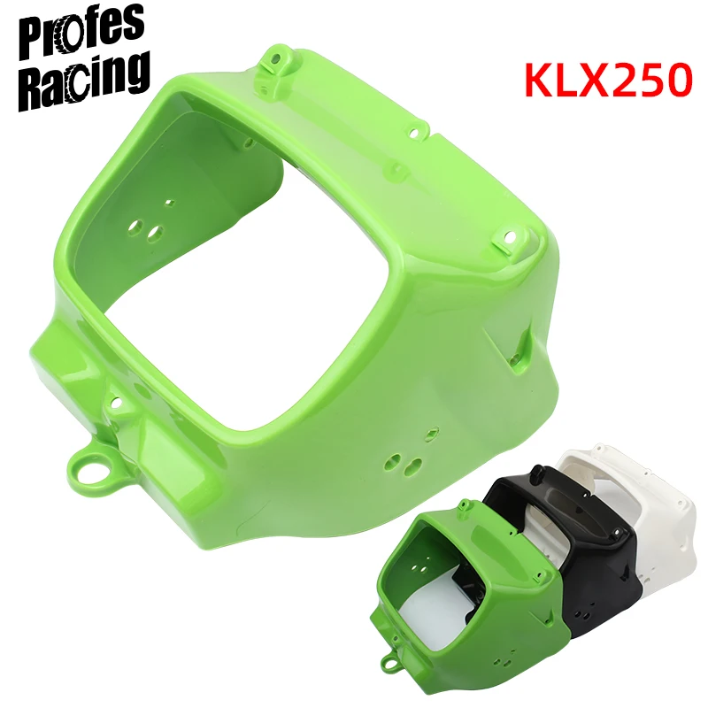 

For Kawasaki KLX250 KLX 250 1997-2007 Motorcycle Light Box Headlight Assembly Front Wind Block 3 Colors