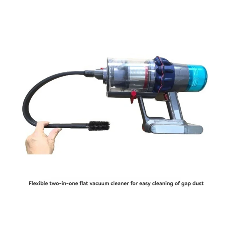 

For Dyson V7 V8 V10 V11 V15 Vacuum Crevice Brush Kit Cleaner Flat Brush Head With V -Shaped U -Shaped Brush C-A54Q
