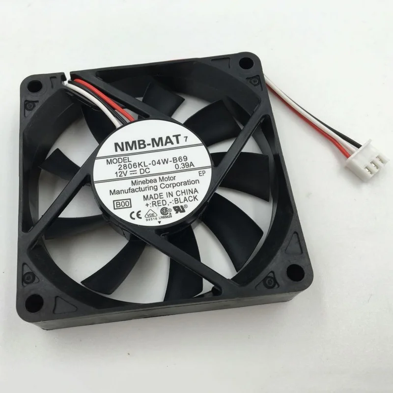 

НОВЫЙ вентилятор питания NMB 2806KL-04W-B69 12В 0.39А, 3-проводной # QW