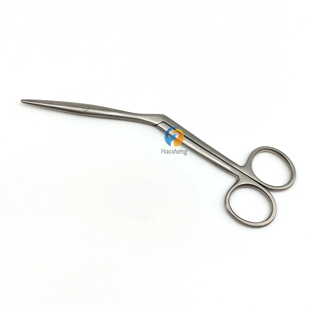 Heymann Turbinectomy Nasal Scissors 17cm German Stainless Steel Surgical ENT Septum Scissors