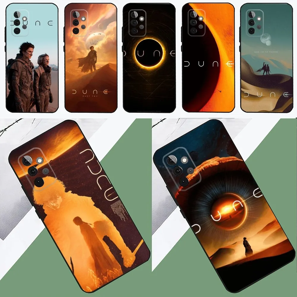 

Movie D-Dune Phone Case For SamsungS24,23,22,21,S20 ,Pro10,S30Plus,S9,20lite Ultra Black Cover