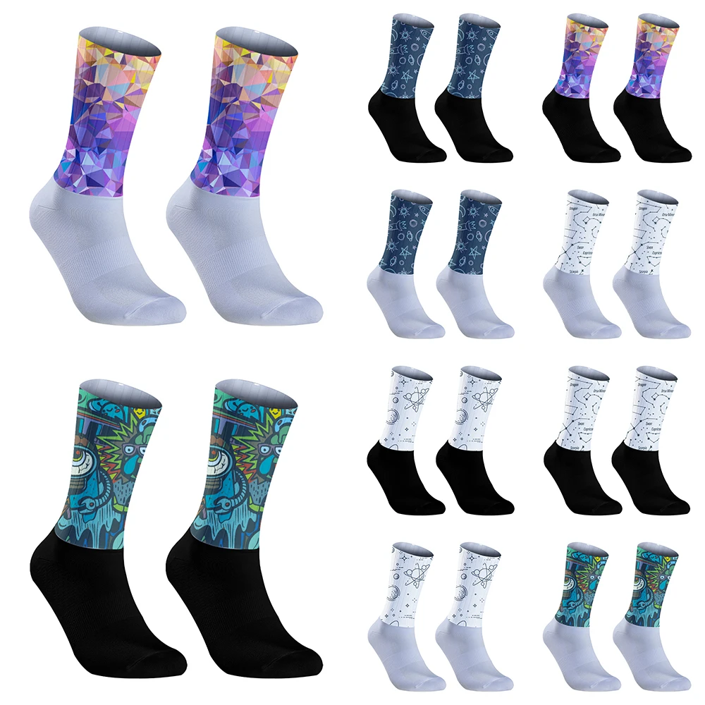 Atmungsaktive Rennrads ocken Professional neue Sommer Rad socken Outdoor Sport Rennrad Kompression socken