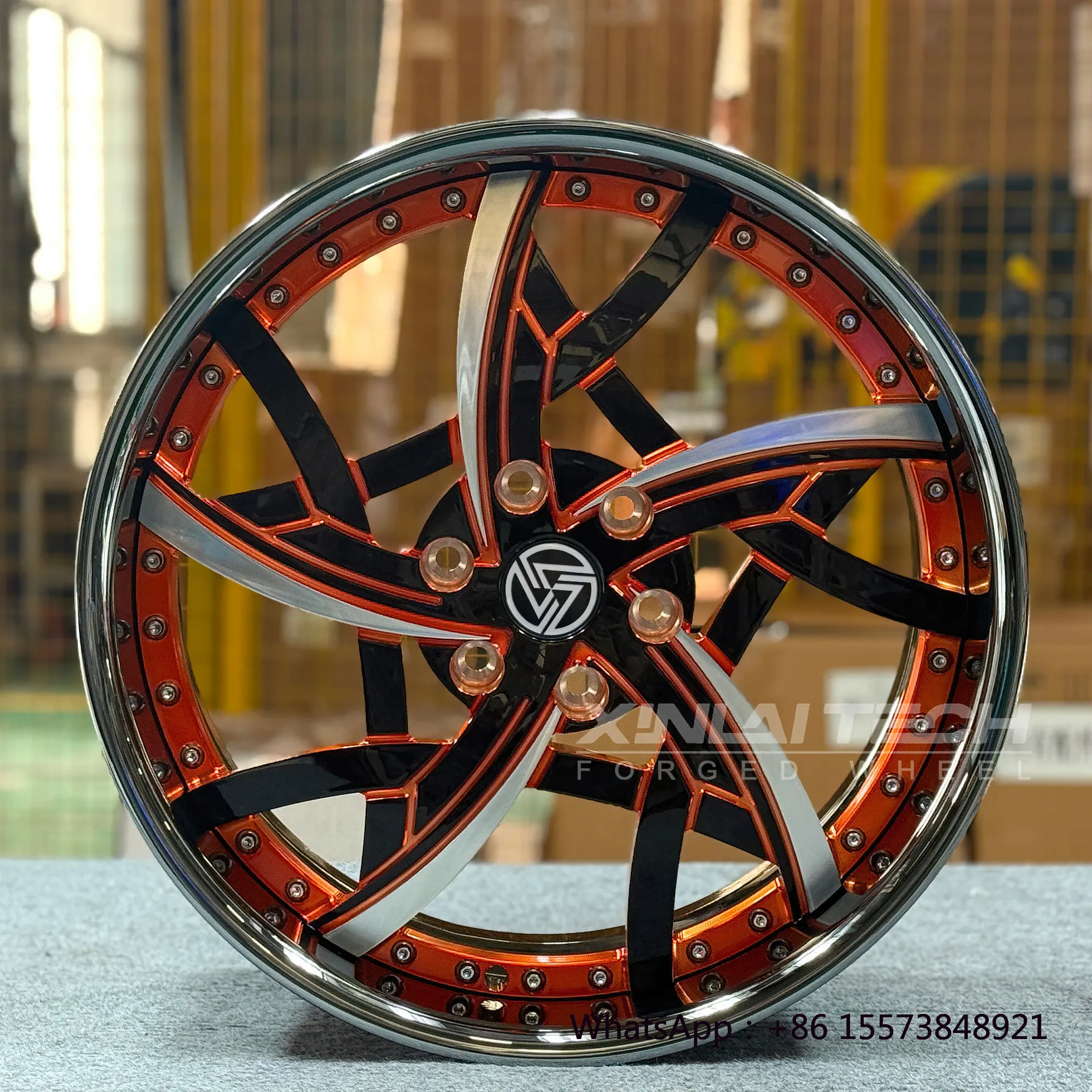 

2-Piece Custom Deep Lip Forged Wheel Rims for SUV GMC RAM F150 4x4 Off-road Wheel